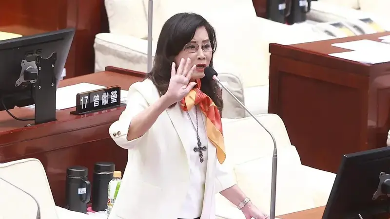 蔣萬安赴議會報告遷松機挨轟答非所問 秦慧珠當場動怒飆罵
