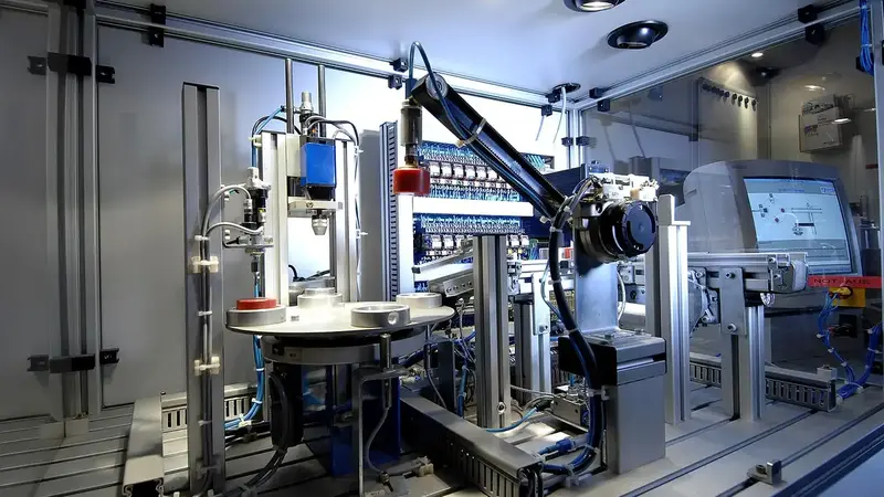 鴻海與輝達深化AI製造合作，導入機器人挑戰GB300高難度組裝（示意圖）