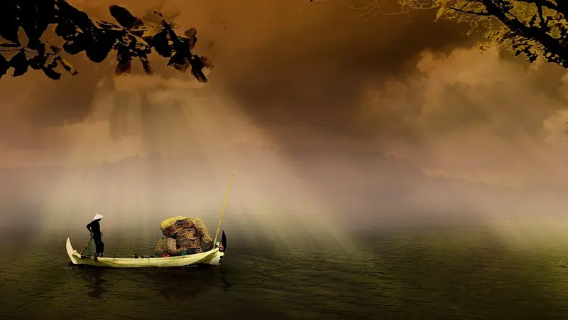 中秋烤肉配這味？花蓮玉里一家人組團赴台東深夜抓過山蝦（示意圖）