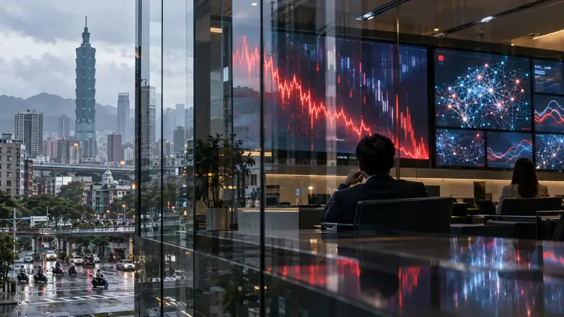 IMF警告全球金融系統風險升高,AI投資前景不明恐引發市場修正(示意圖)