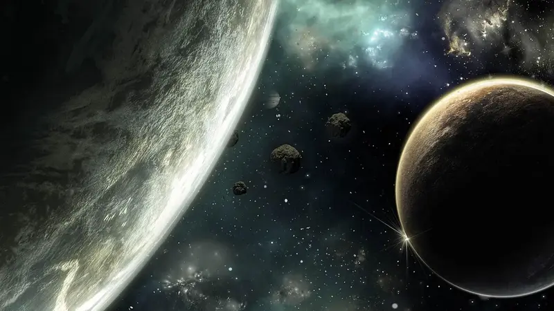 浩瀚星空出現金門!中央大學鹿林天文台發現的小行星獲國際認證(示意圖)