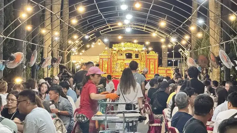 第四屆民雄大辦桌盛大開席,星空夜宴結合在地文化與美食