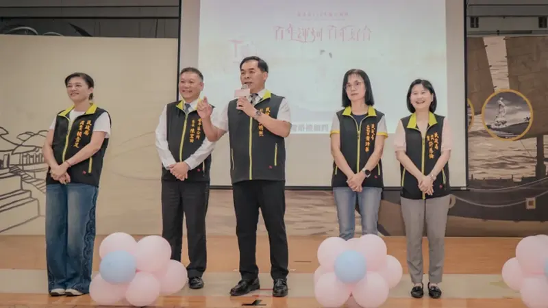 臺南國慶聯合婚禮主打中獎率百分百,今年更特別安排新人搭船遊運河
