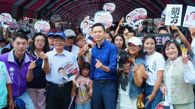 竹縣選戰佈局 鄭朝方寶山競服務處落成