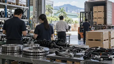 324家台廠前進德國法蘭克福 汽配展搶攻歐洲汽車產業新商機(示意圖)