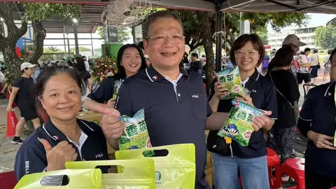 北斗農會辦香菜活動，民眾誤以為免費乖乖卻撲空