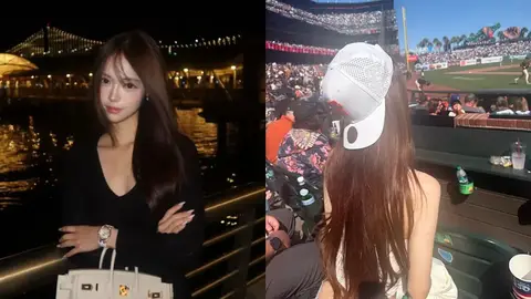 21歲車廠千金遊舊金山秀柏金包，低胸裝扮朝聖大谷翔平引發關注