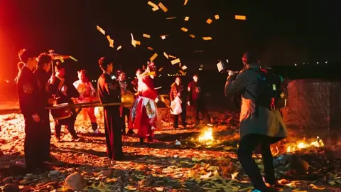彰化伸港明晚舉辦送肉粽儀式，村辦公室公告路線並呼籲民眾迴避