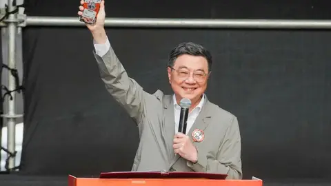 卓榮泰細數三安會議反擊蔣萬安，綠營造勢大會掀起雙北政治攻防