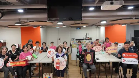 迎接中秋送暖新北!環球購物中心聯手餐飲品牌捐贈三百份餐盒及月餅