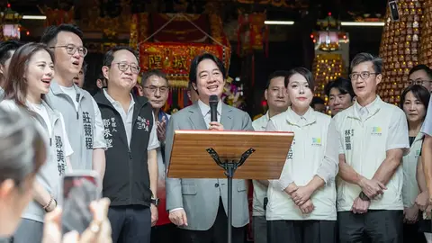賴清德廟宇致詞口誤引議論 謝寒冰砲轟總統格局