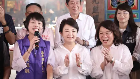 盧秀燕嘉義輔選吳品叡 檸檬派諧音喊話「在野大聯盟」