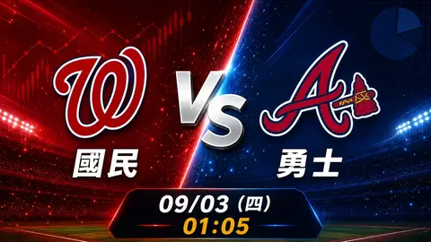 國民 vs 勇士 MLB 賽前分析，9月3日（四） 台灣時間 01:05 開打