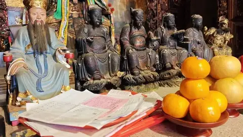 罕見奉祀六文昌！善化慶安宮中秋節辦秋祭紀念台灣孔子