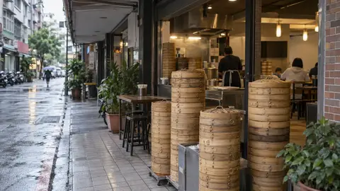 師大名店竹籠堆疊吸客年收千萬，曾受居民抗議與疫情衝擊剩四成營收（示意圖）