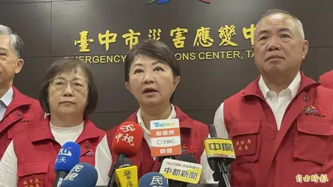 台中速食店招牌掉落竟是AI假圖 盧秀燕指示警方徹查