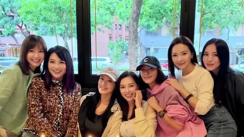 曾馨瑩迎52歲生日與眾名媛聚會，蔡依珊關穎等7人同框慶生