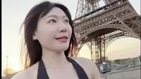 吳沛憶巴黎鐵塔前晨跑影片引熱議，展現立委外交行程中的活力