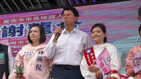 謝龍介、李佳蓉聯合競選總部成立 藍白合力爭取大南科關鍵席次